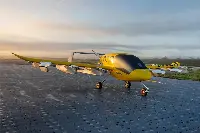 An eVtol aerotaxi developed by the US company Wisk