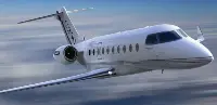 A Gulfstream airplane