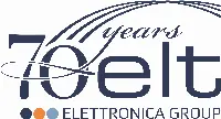 Il logo dei 70 anni di Elt, Elettronica Group