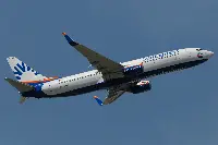 An airplane of the Turkish carrier SunExpress
