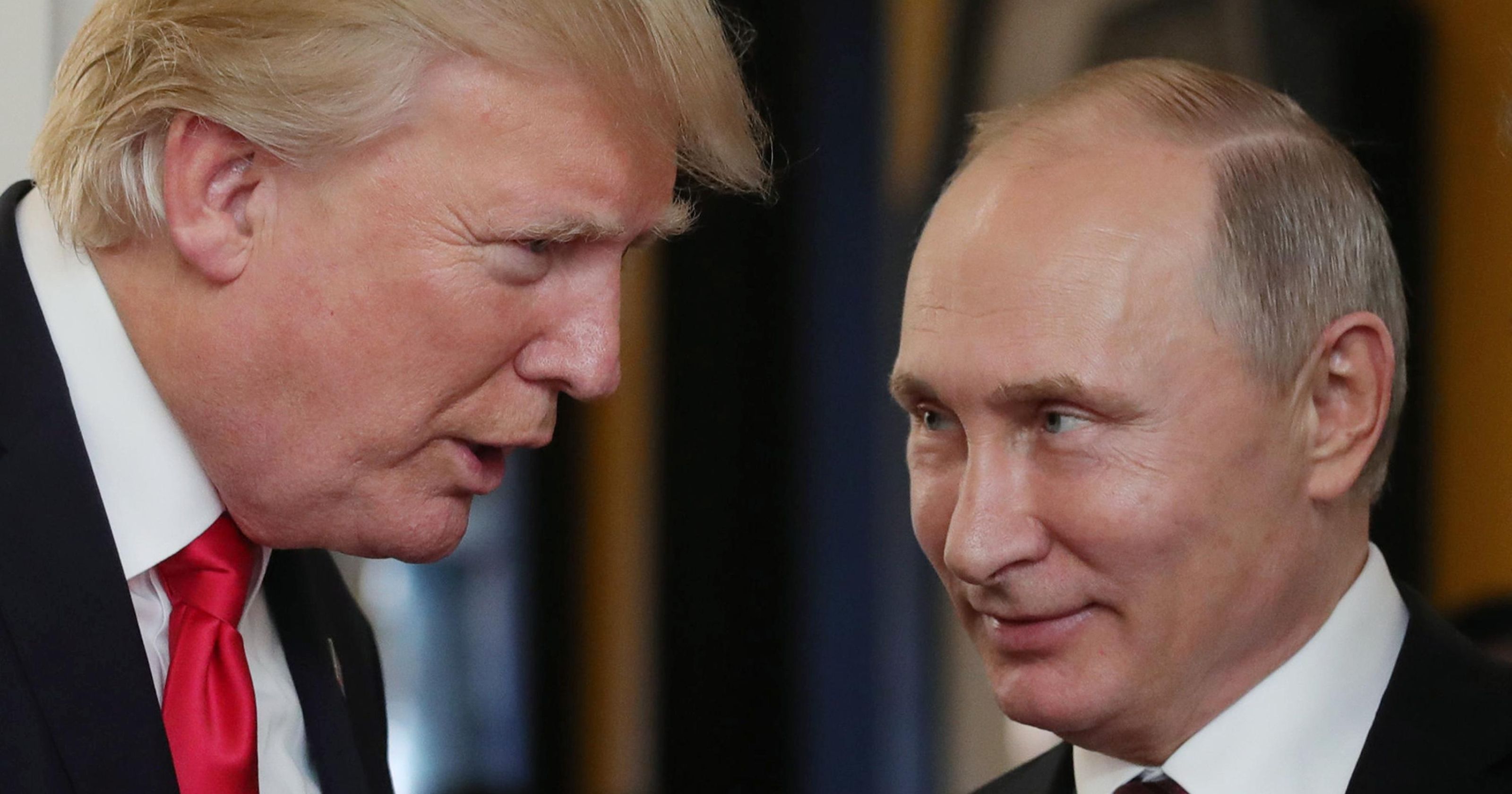Il presidente americano Donald Trump e l'omologo russo Vladimir Putin