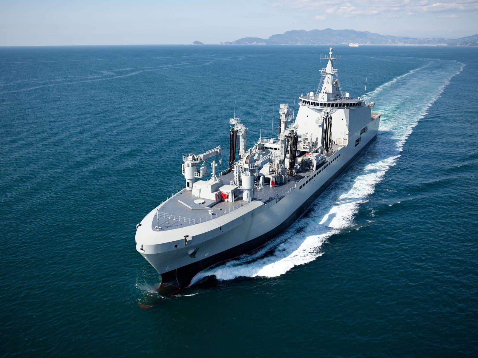 Fincantieri: the logistic support ship LSS “Vulcano”, within the renewal plan of the Italian Navy’s fleet, was delivered by the Naval Integrated shipyard in Muggiano (La Spezia) on March 12, 2021