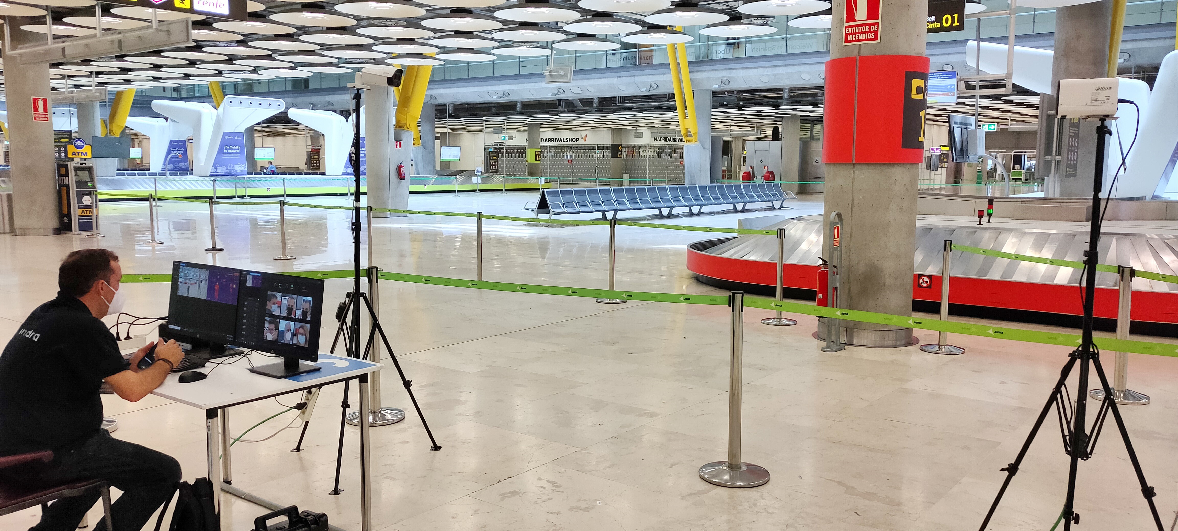 Indra has deployed passenger temperature control systems in a Spanish airport