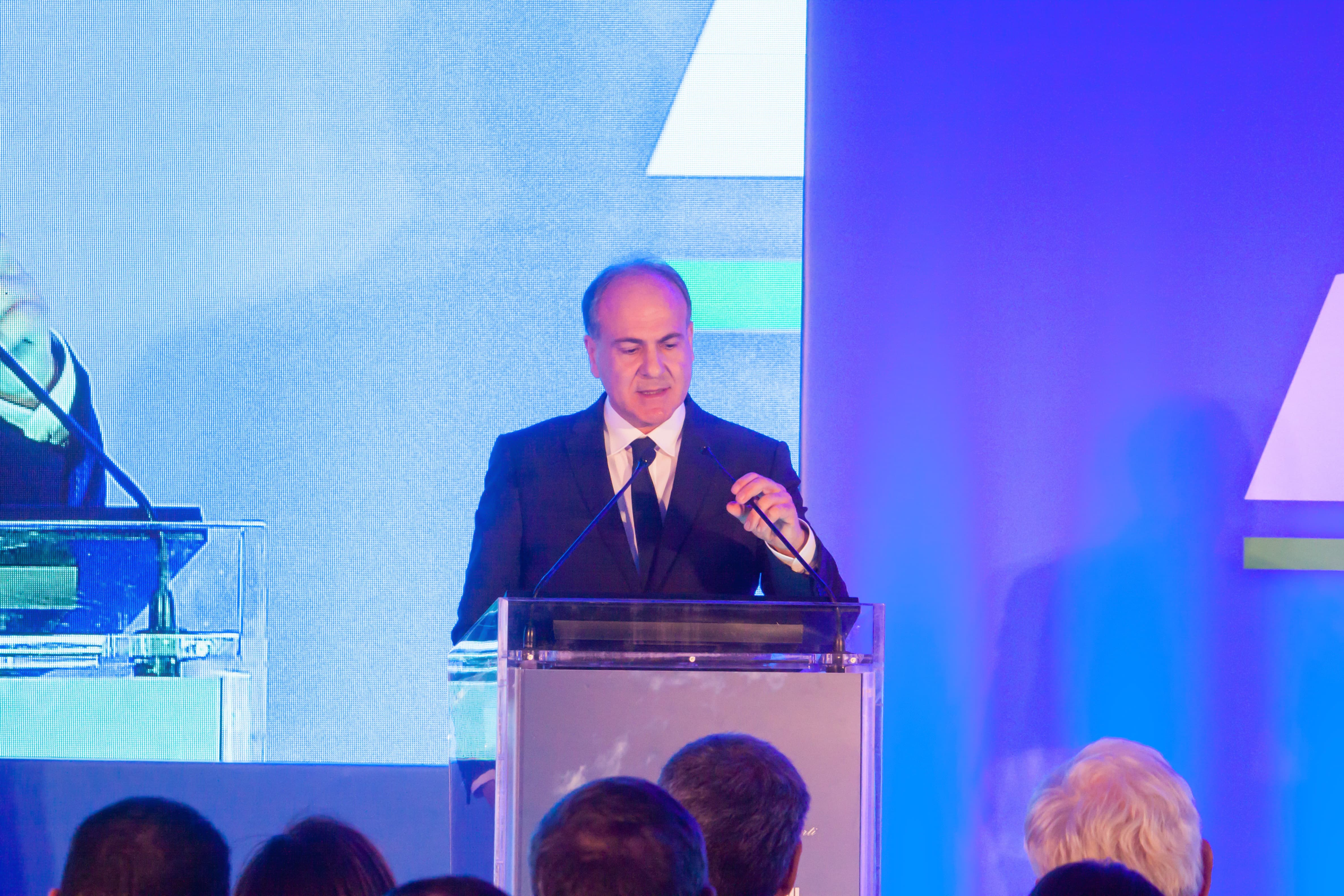 Gianfranco Battisti, CEO of Ferrovie dello Stato, at the National Conference on air transport on March 20, 2019