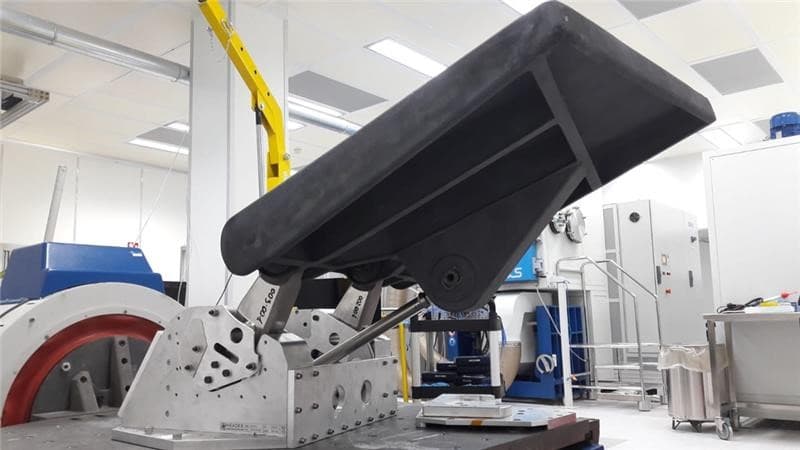 "Body Flap" of Space Rider, European space transport system re-used for low orbit missions