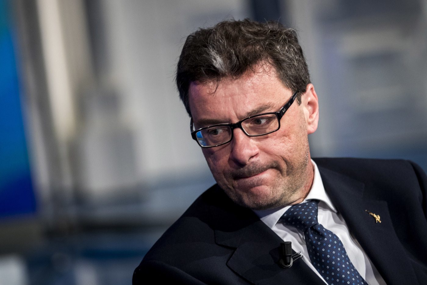 Il sottosegretario di Stato alla presidenza del Consiglio dei ministri Giancarlo Giorgetti