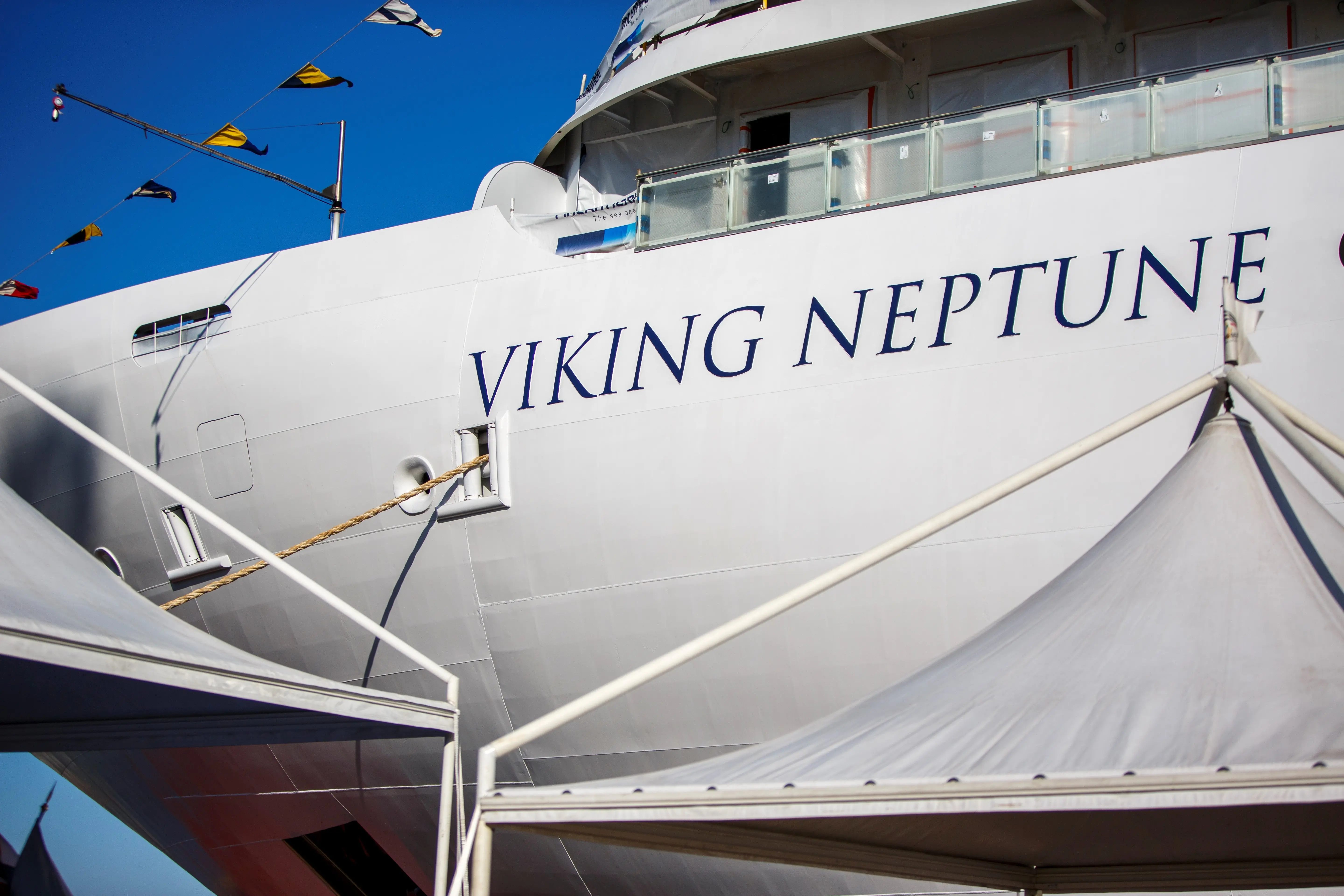 Fincantieri, “Viking Neptune”, the newest ocean cruise ship which industry is building for the shipowner Viking, has been floated out on January 13, 2022 at its shipyard in Ancona