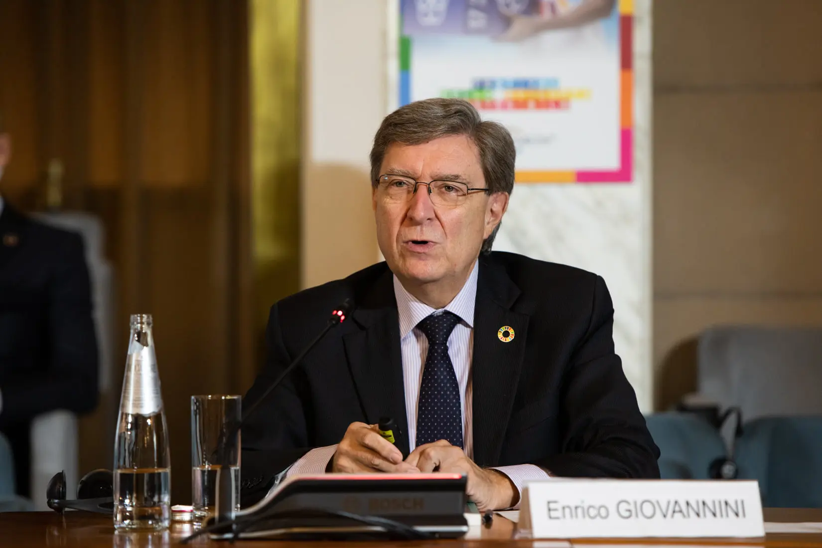 Enrico Giovannini, ministro delle Infrastrutture e della Mobilità Sostenibili