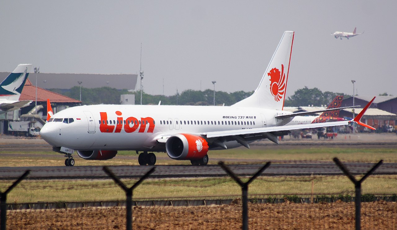 L'aereo Boeing B-737 MAX 8 di Lion Air precipitato il 29 ottobre in Indonesia