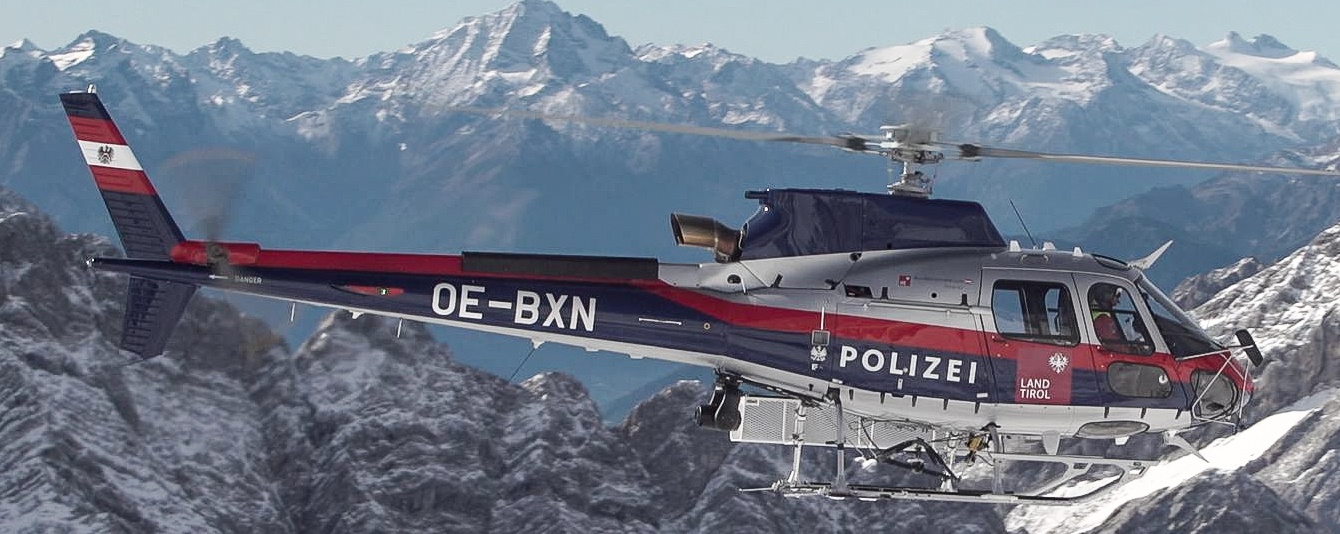 H-125 helicopter of the Austrian Ministry of Interior