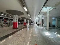 Sac, interno Terminal A dell'aeroporto di Catania-Fontanarossa