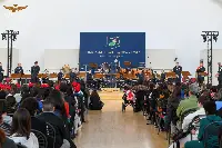 Un concerto della Banda dell'Aeronautica militare in occasione del centenario della Forza armata nel 2023