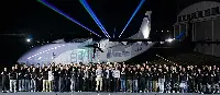 The ceremony celebrates the production of the first unit of series W5000, Uav cargo airplane of the Chinese Air White Whale